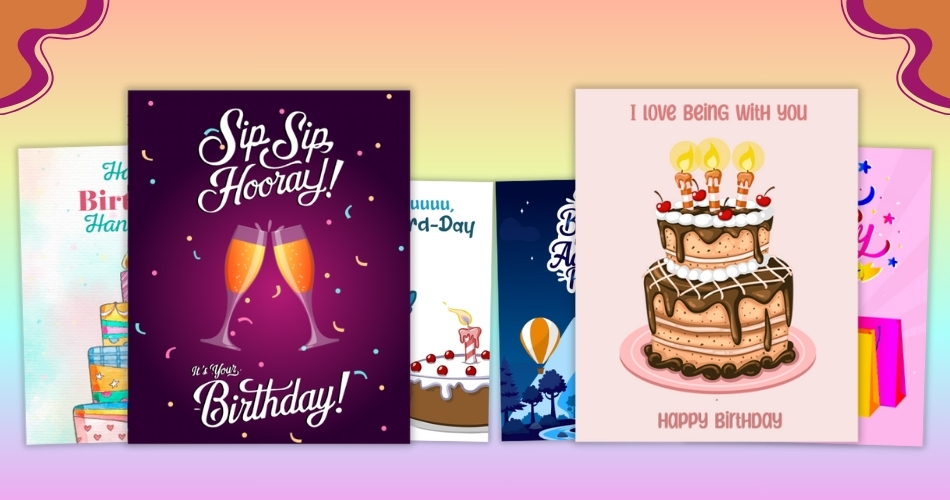 birthday cards for him