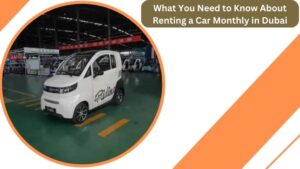 What You Need to Know About Renting a Car Monthly in Dubai