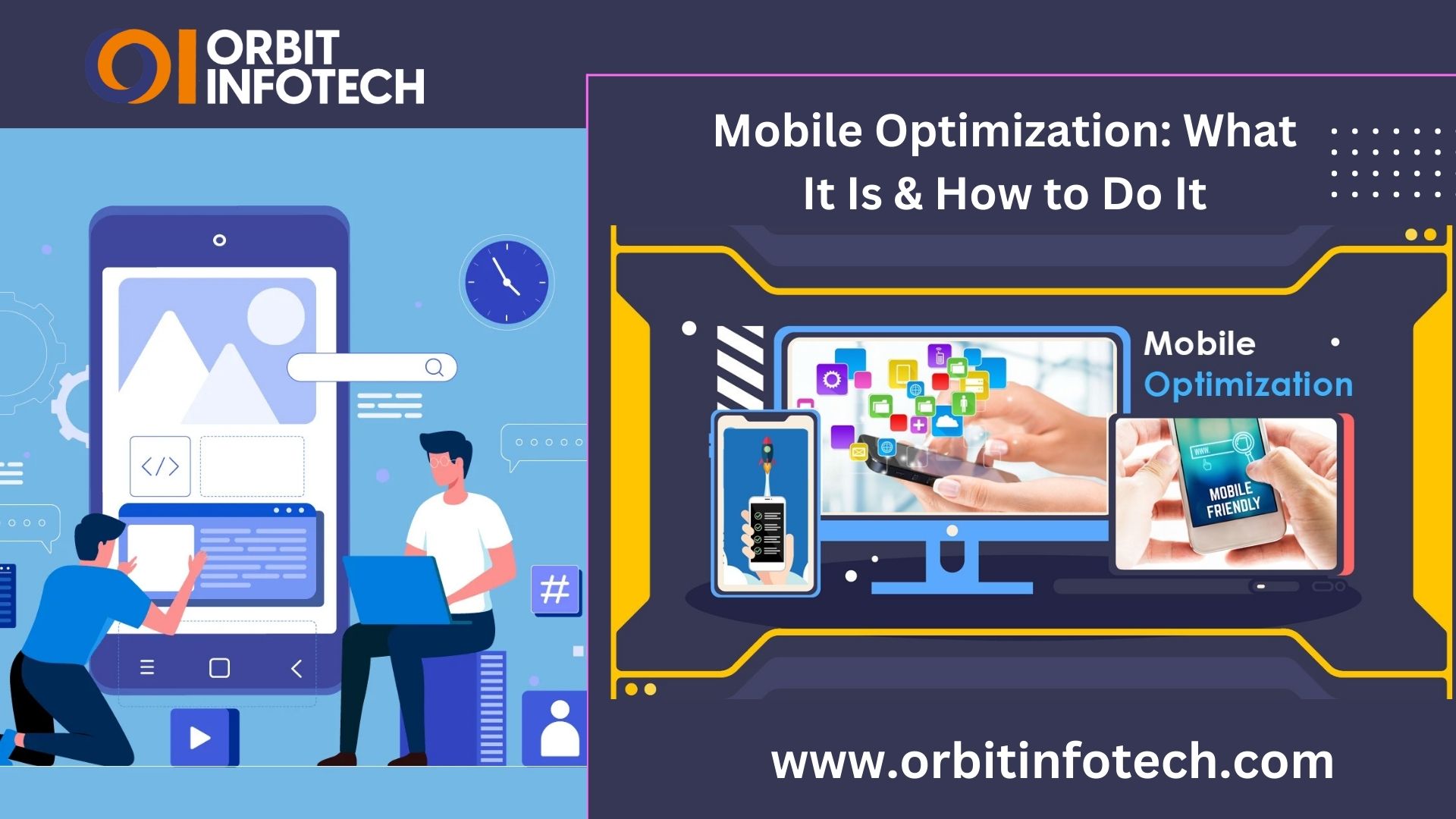 mobile optimization, increase mobile optimization to grow your business online, improve google ranking, increase organic traffic