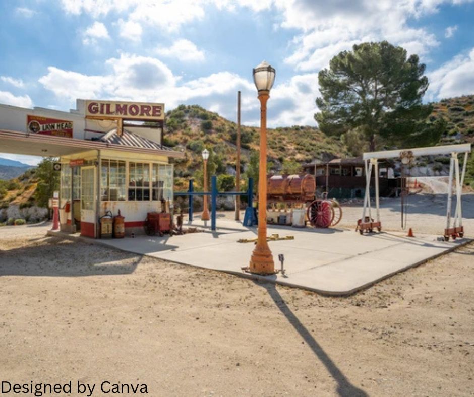 Gilmore Gas Station for Advertising Los Angeles