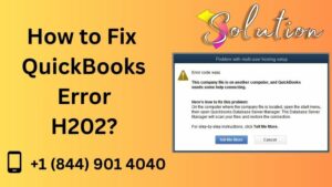 How to Fix QuickBooks Error H202