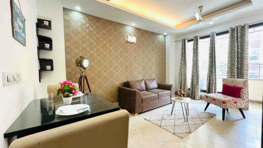 service apartments in Delhi