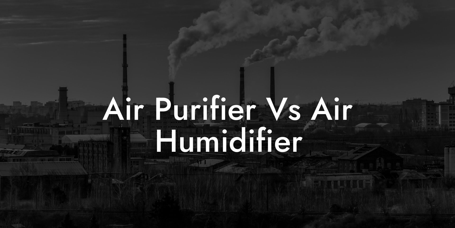 Air purifier vs air dehumidifier