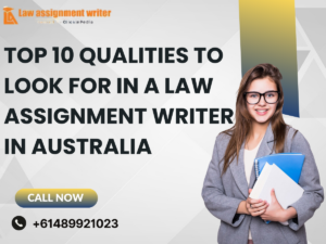 Law Assignment writer