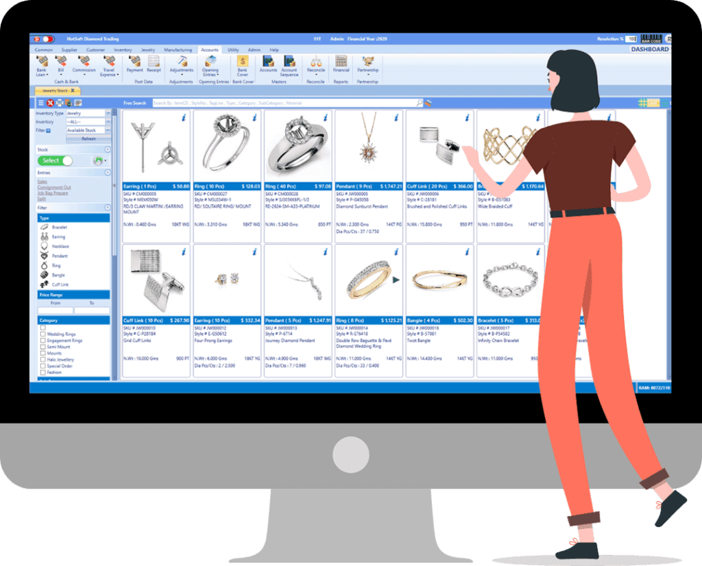 Jewelry eCommerce Development | Transform Your Online Jewelry Store with DiamxPro