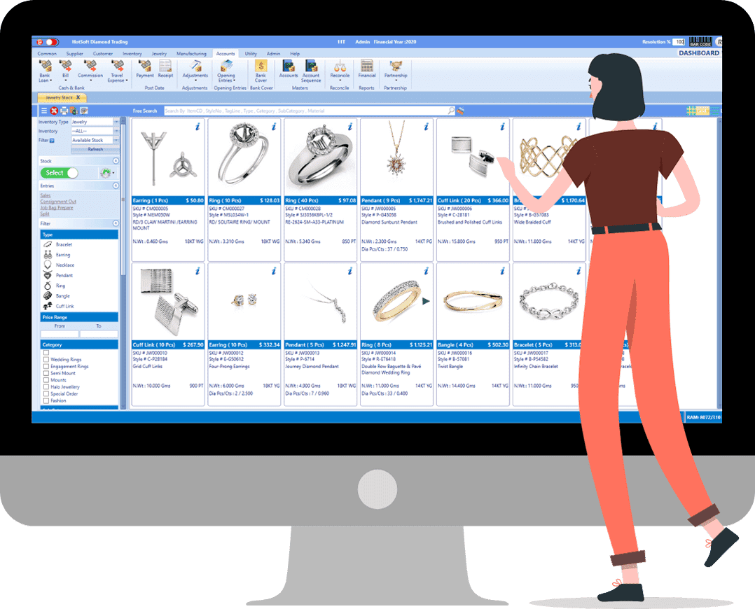 Jewelry eCommerce Development | Transform Your Online Jewelry Store with DiamxPro