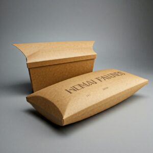 Custom pillow boxes with versatile designs for premium gift and product packaging.