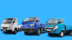 Tata Intra V30, Tata Ace Gold, and Ashok Leyland Dost