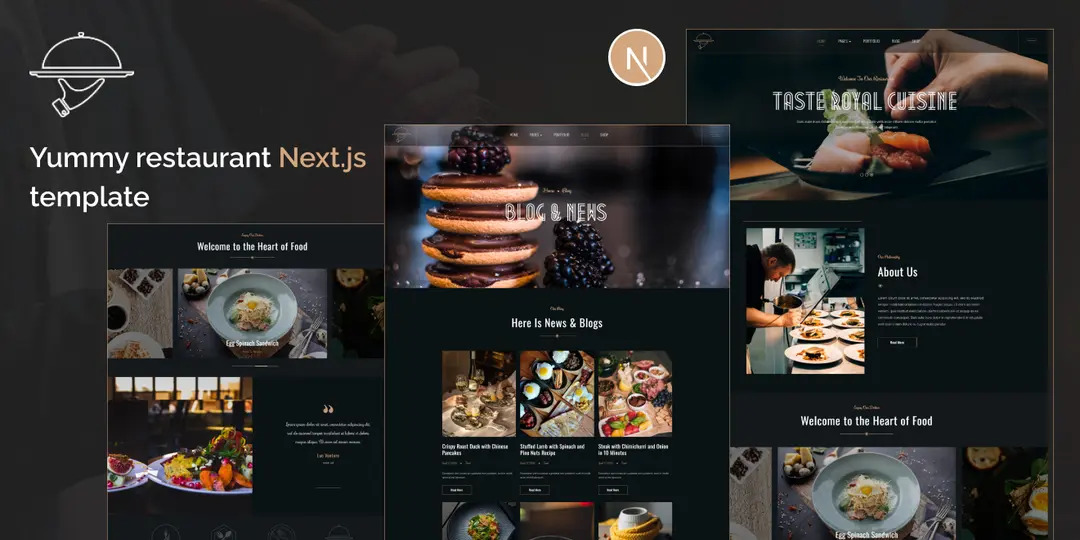 Top Food & Restaurant Website Templates to Boost Your Food Orders