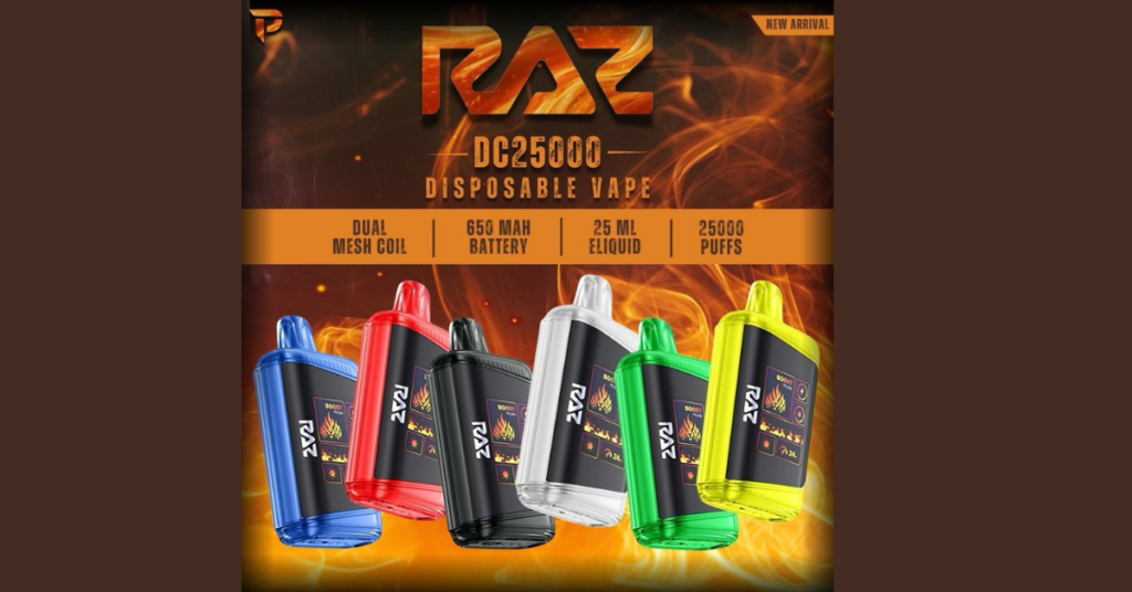 RAZ Vapes is the only site you need for your vaping needs