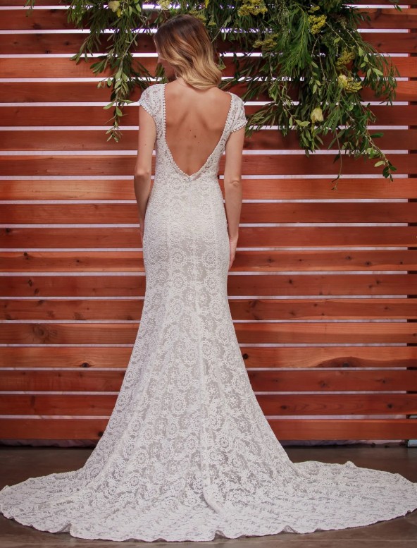 Backless Wedding Dress