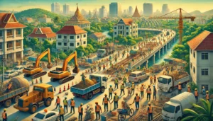 Civil work services in Cambodia