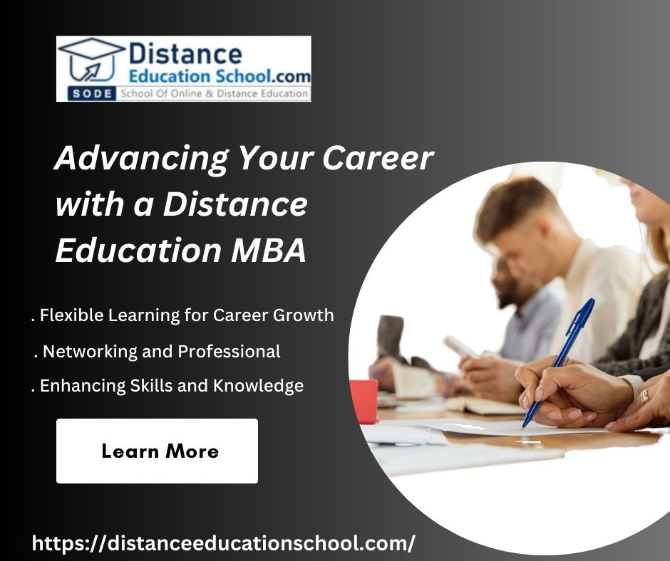 distance education mba