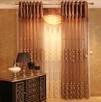 Custom window drapes