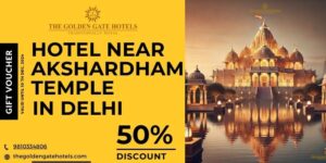 hotel near Akshardham Metro Station