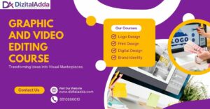 Graphic Design and Professional Video editing course