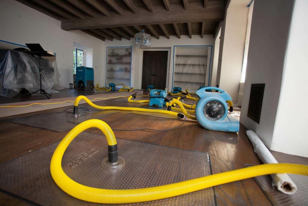 water damage restoration services