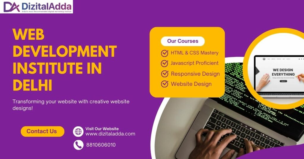 web development institute in delhi