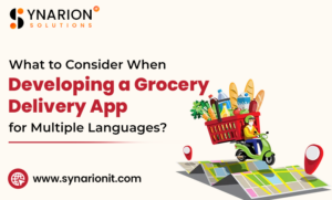 Grocery Delivery App Development