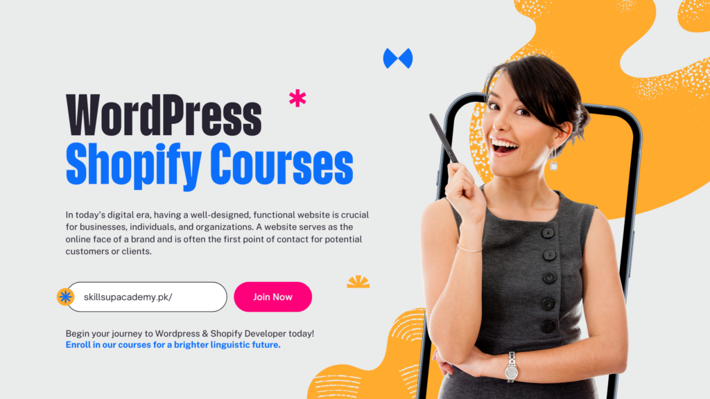 WordPress Shopify Courses- Skills Up Academy