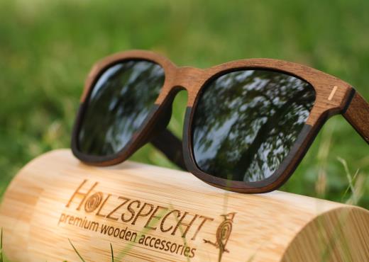 Holzsonnenbrille