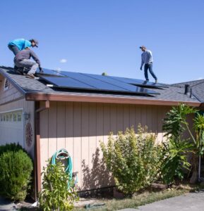 Installation Of Solar Panels