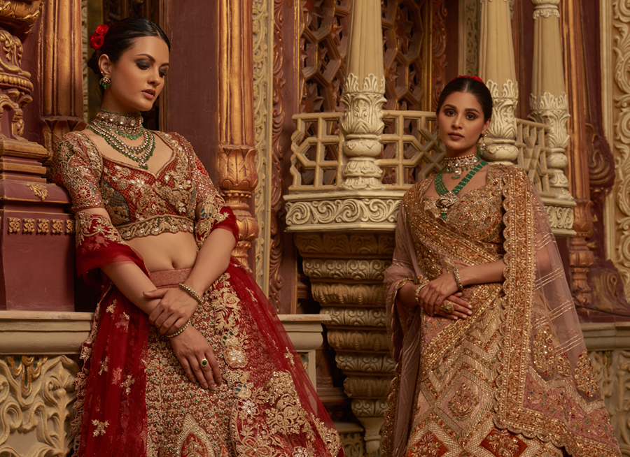 bridal lehnga