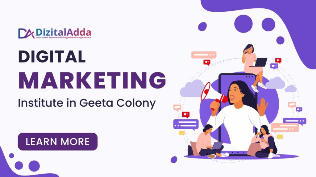 Digital Marketing Institute in Geeta Colony