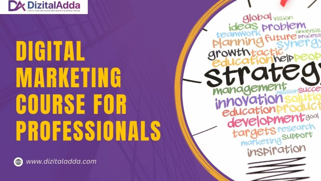 Digital marketing for professaionals