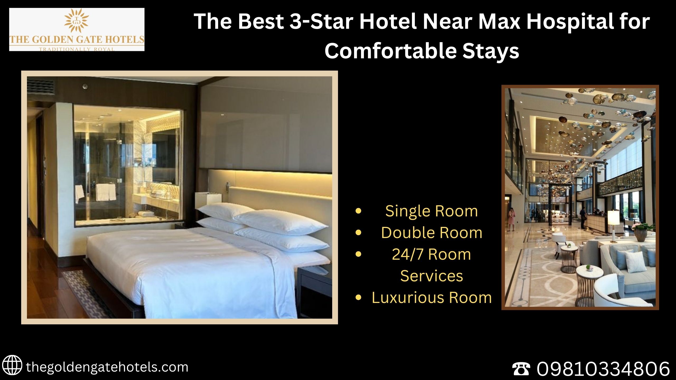 3-star hotel in New Delhi | best hotel in New Delhi | affordable hotel in New Delhi | hotel near Max Hospital |