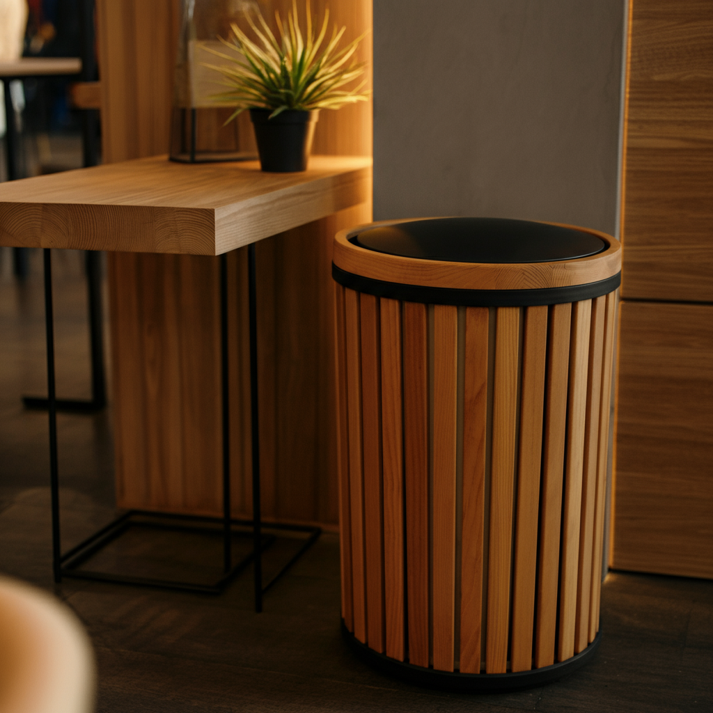 Sustainable Wooden Trash Bins: Eco-Friendly Waste Solutions with Style