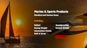 Marine Ballast – High-Quality Lead Ballast for Marine and Sports Applications