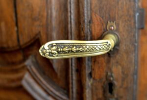 antique brass door handles