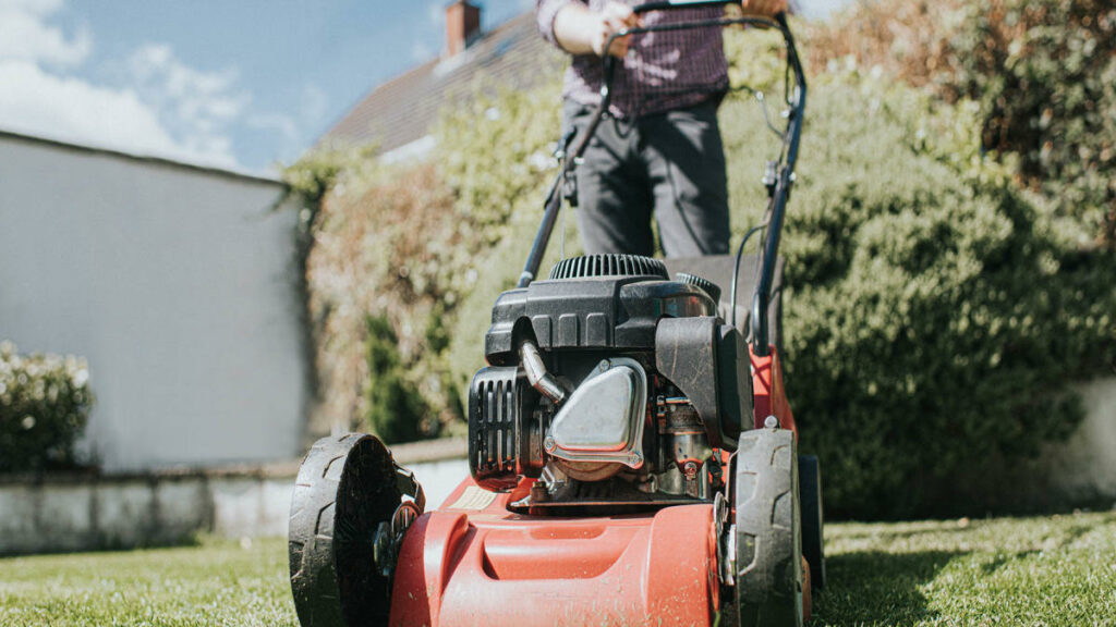 lawn mower disposal