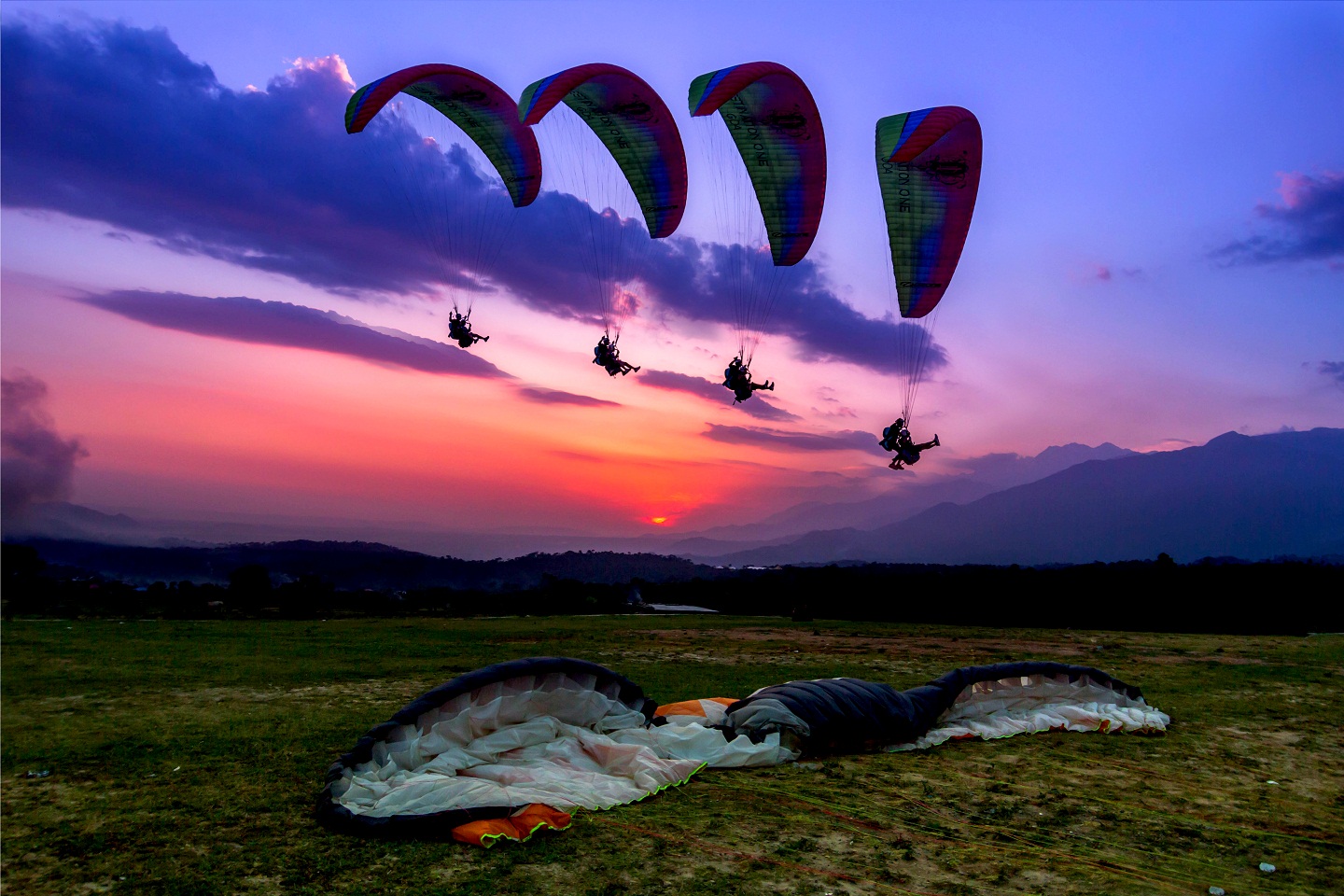 paragliding bir