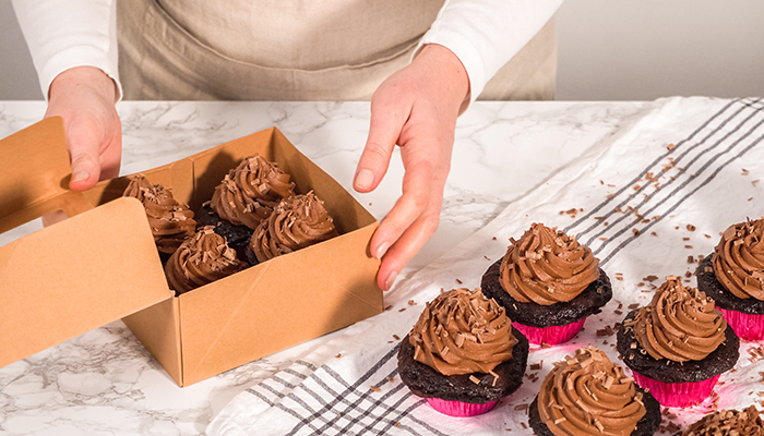 Printed Cupcake Boxes