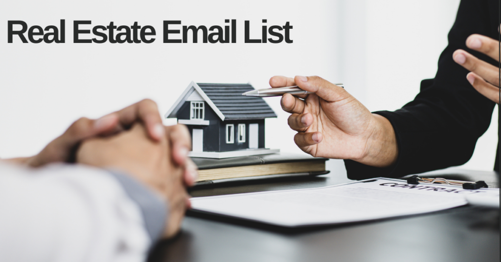 real estate agents email database