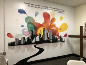 wall graphics designing