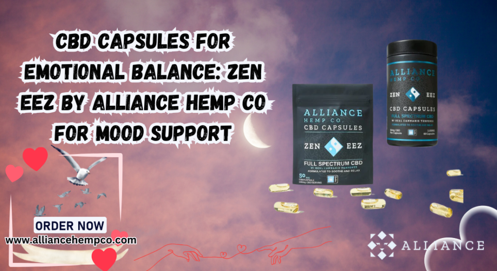 CBD capsules for emotional balance