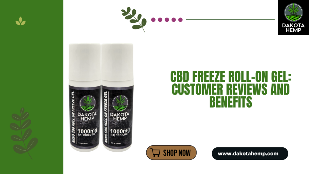 CBD Freeze Roll-On Gel