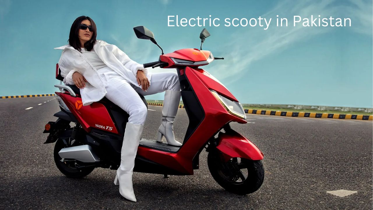 Electric scooty in Pakistan