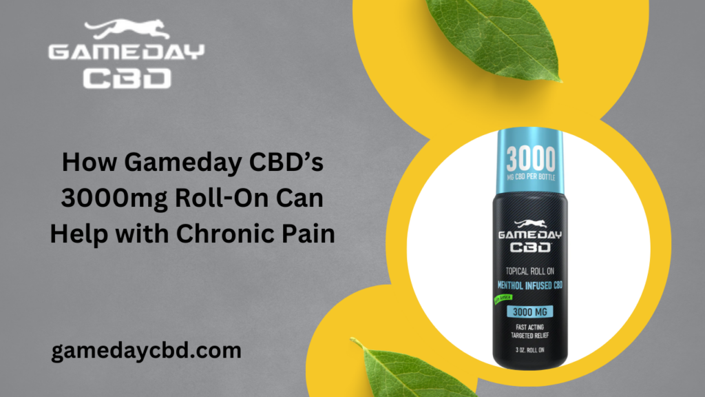 cbd roll-on for chronic pain