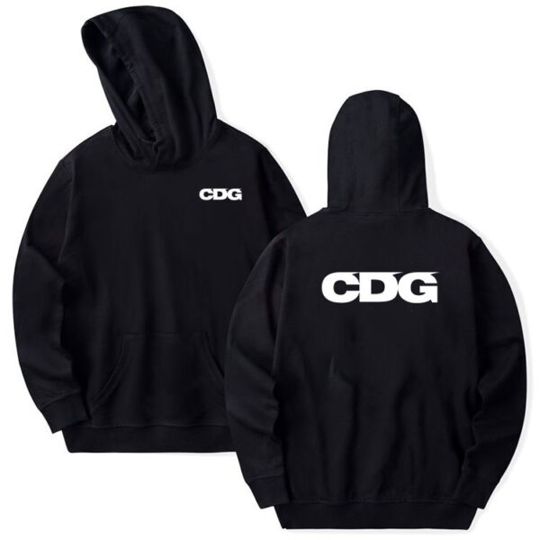 NEW-CDG-Text-Front-Back-Printed-Hoodie