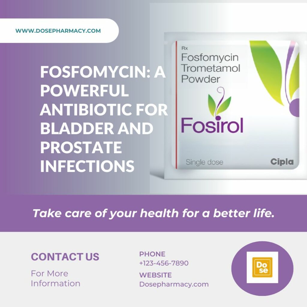 Tired of Recurring UTIs? Fosirol Powder 3g Sachet Can Help!