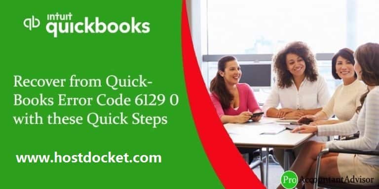 Recover-from-QuickBooks Error Code 6129 with these Quick Steps