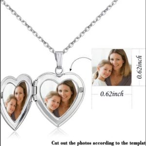 Love Heart Locket Necklace