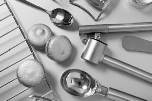 Stainless steel kitchen tools