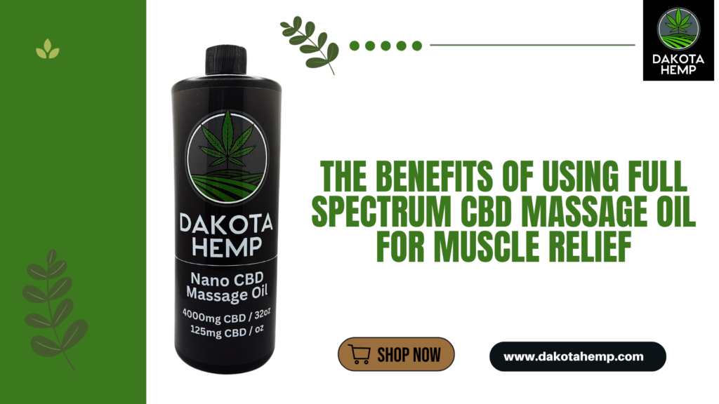 Full Spectrum CBD Massage Oil