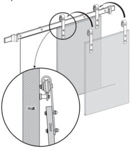 barn door hardware kit