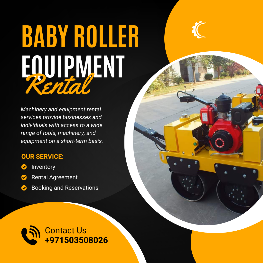 construction equipment rental services in Dubai